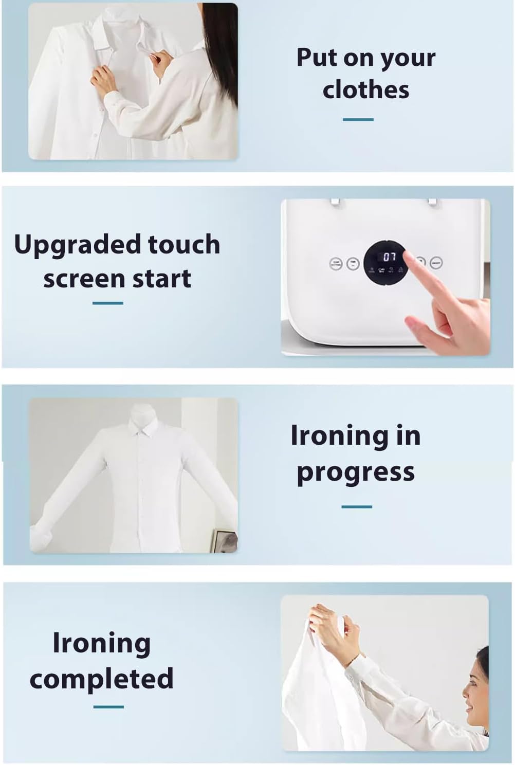 2026 New Hands-Free Scanovis Automatic Ironing Machine 3.0